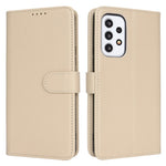 Samsung Galaxy A33 5G Stativfodral Stötsäkert Läderplånboksfodral