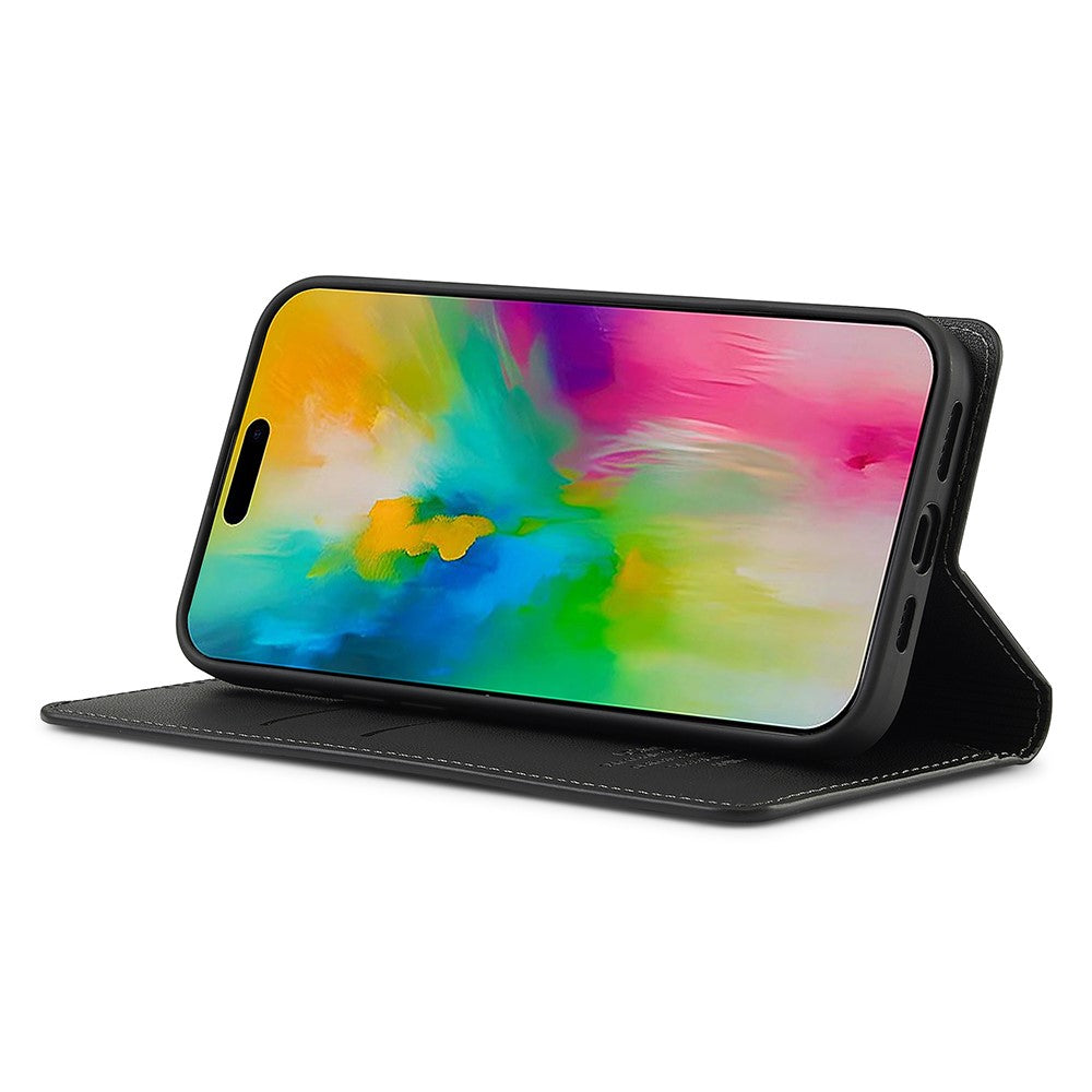 LC.IMEEKE L1-serie til iPhone 17-cover Pung i PU-læder med stander Beskyttende telefoncover