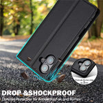 LC.IMEEKE L1-serie til iPhone 17-cover Pung i PU-læder med stander Beskyttende telefoncover