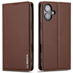 LC.IMEEKE L1-serie til iPhone 17-cover Pung i PU-læder med stander Beskyttende telefoncover