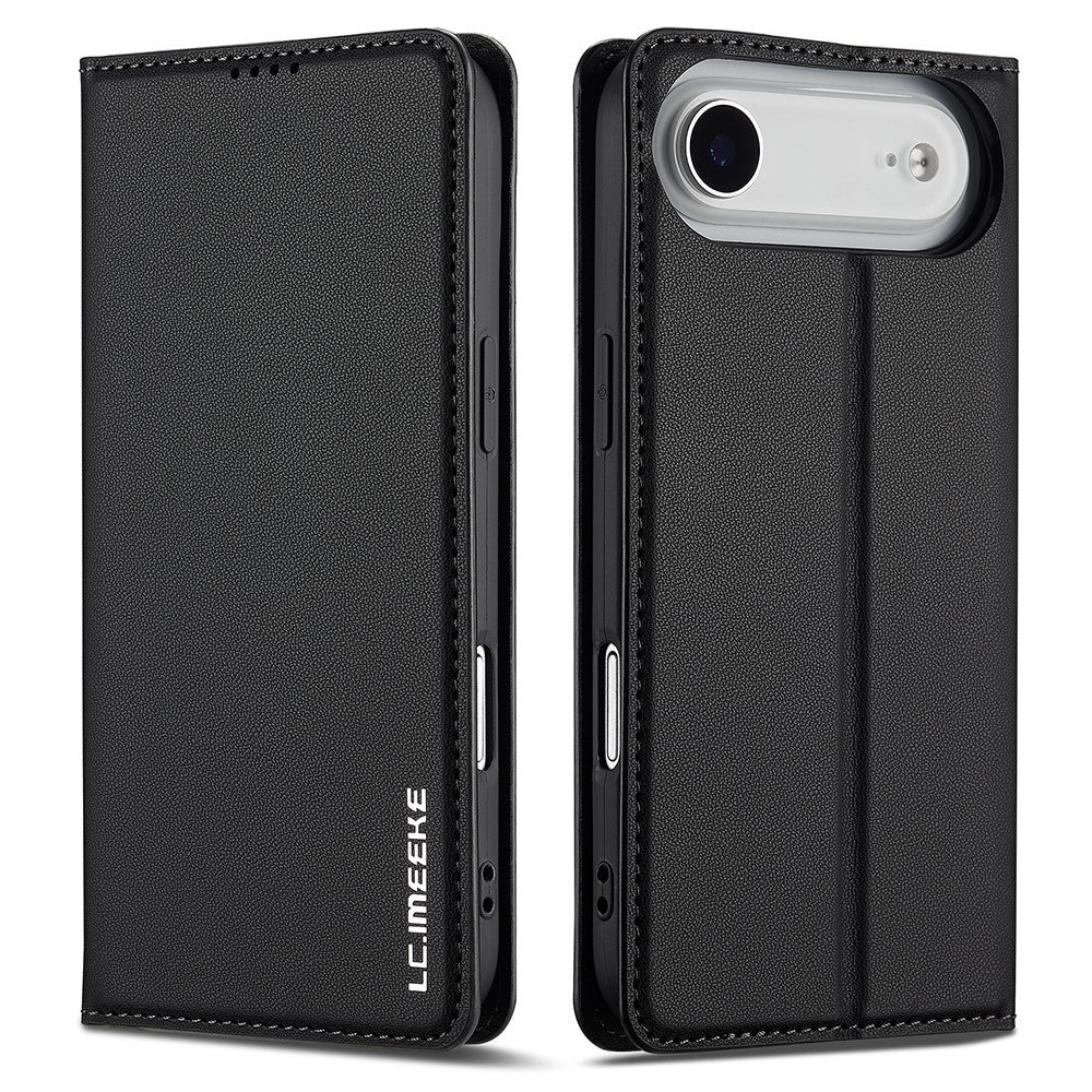 LC.IMEEKE L1 Series for iPhone Air Case PU Leather Wallet Stand Protective Phone Cover