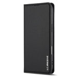 LC.IMEEKE L1 Series for iPhone Air Case PU Leather Wallet Stand Protective Phone Cover