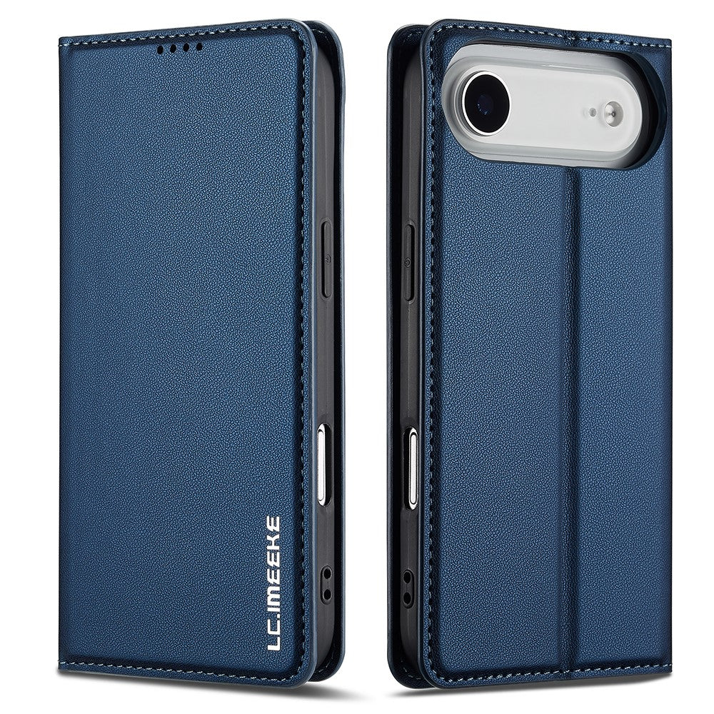 LC.IMEEKE L1 Series for iPhone Air Case PU Leather Wallet Stand Protective Phone Cover