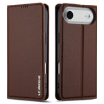 LC.IMEEKE L1 Series for iPhone Air Case PU Leather Wallet Stand Protective Phone Cover