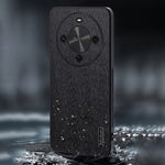 For Honor Magic8 Lite 5G / X9d 5G / X70 5G Case Wood Texture PU Leather Coated PC TPU Phone Cover