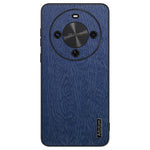 For Honor Magic8 Lite 5G / X9d 5G / X70 5G Case Wood Texture PU Leather Coated PC TPU Phone Cover