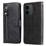 Xiaomi Redmi 15C 5G (EU) (173 mm) / 15C 4G (EU) (173 mm) PU-läderfodral med dragkedja och plånboksfodral med stativ