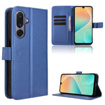For Samsung Galaxy M36 5G Leather Wallet Case with Strap Diamond Texture Phone Cover