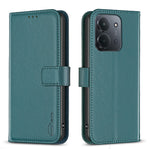 BINFEN COLOR För Xiaomi Redmi 15C 5G (EU) (173mm) / 15C 4G (EU) (173mm) mobilskal BF17 Plånboksfodral i läder med vikbart lock