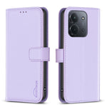 BINFEN COLOR För Xiaomi Redmi 15C 5G (EU) (173mm) / 15C 4G (EU) (173mm) mobilskal BF17 Plånboksfodral i läder med vikbart lock