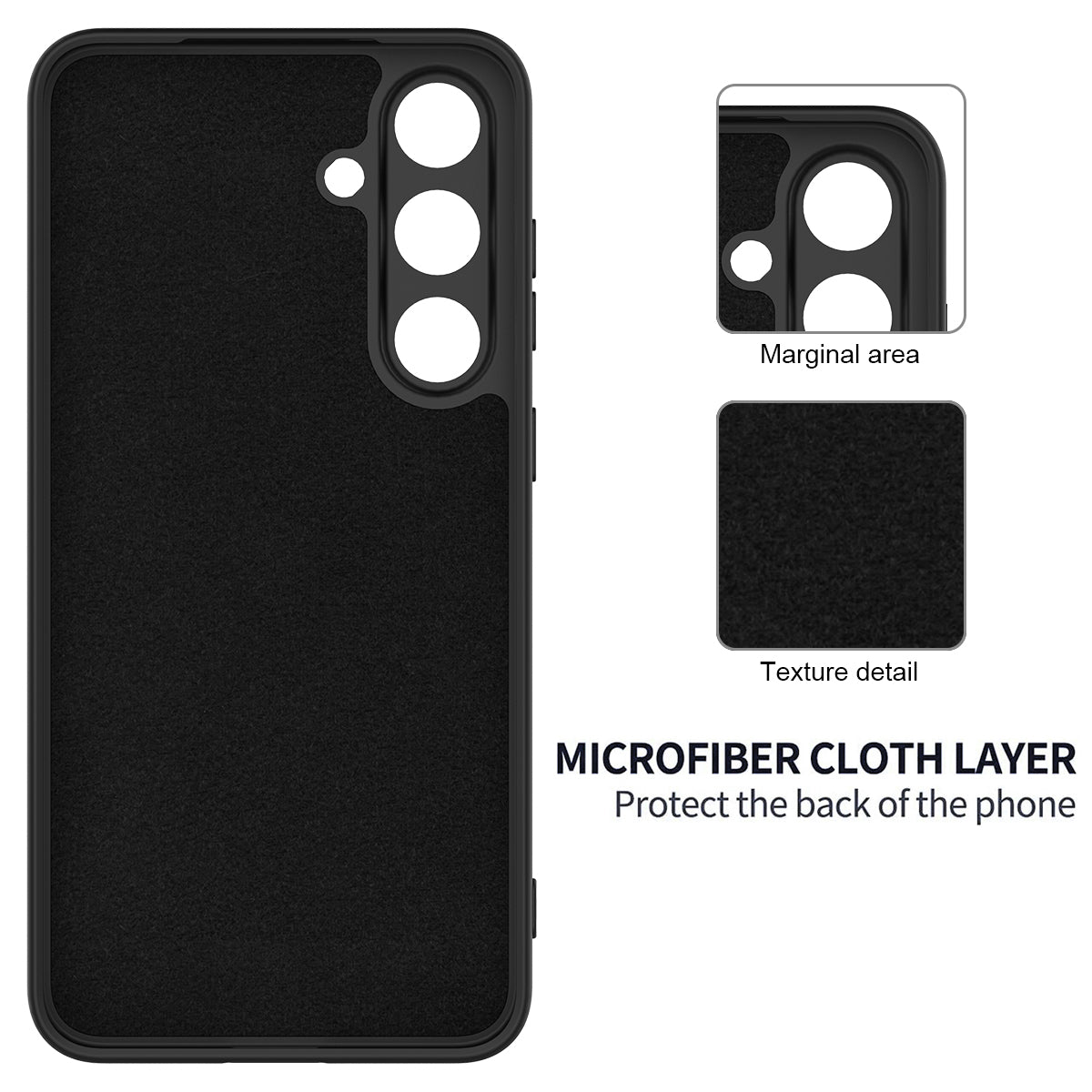For Samsung Galaxy S25 FE Liquid Silicone Case Phone Back Cover with Hand Strap