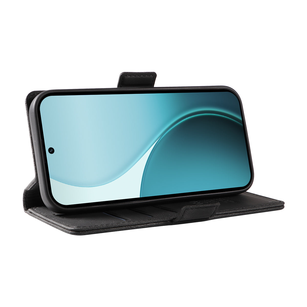 YIKATU För Oppo Reno14 Pro 5G (Kina) / Oppo Reno14 Pro 5G (Global) Läderfodral YK-005 Plånboksfodral med hudkänsla