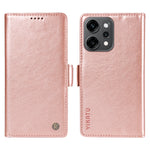 YIKATU För Oppo Reno14 Pro 5G (Kina) / Oppo Reno14 Pro 5G (Global) Skal YK-007 Litchi Texture PU Läder Plånboksfodral
