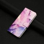For Oppo Reno14 Pro 5G (China) / Oppo Reno14 Pro 5G (Global) Stand Case Marble Pattern PU Leather Wallet Phone Cover