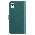 Til Samsung Galaxy A22e Candy Color PU læder beskyttelsesetui Litchi tekstur telefonstativ pungcover