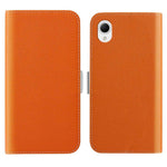 Til Samsung Galaxy A22e Candy Color PU læder beskyttelsesetui Litchi tekstur telefonstativ pungcover