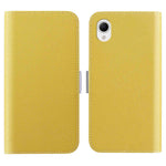 Til Samsung Galaxy A22e Candy Color PU læder beskyttelsesetui Litchi tekstur telefonstativ pungcover