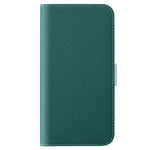 Samsung Galaxy S23 Godisfärgad Litchitextur PU-läder Skyddsskal Hopfällbart Stativ Plånbok mobil Anti-fallskydd