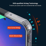XUNDD För Samsung Galaxy F56 5G / M56 5G Skal Stoppsäkert TPU + Akryl Genomskinligt Baksida mobilskal