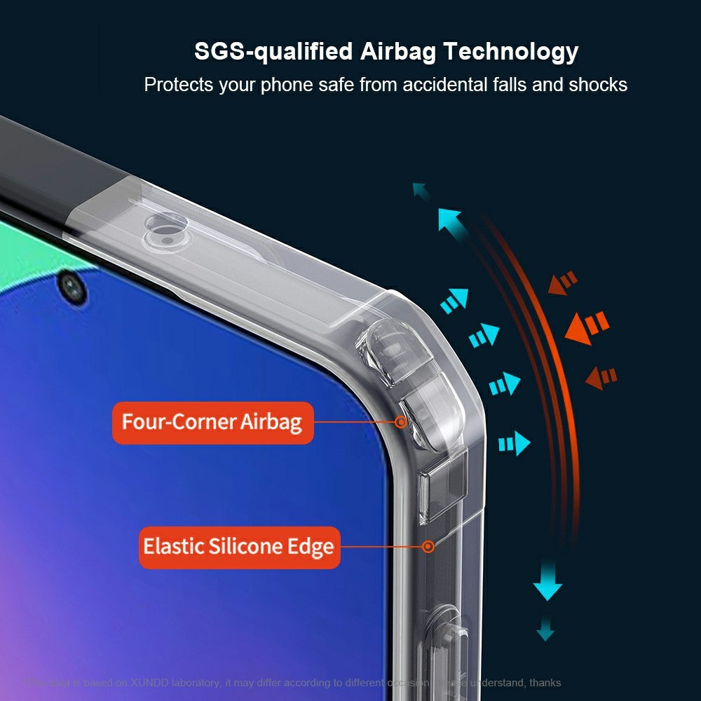 XUNDD För Samsung Galaxy F56 5G / M56 5G Skal Stoppsäkert TPU + Akryl Genomskinligt Baksida mobilskal