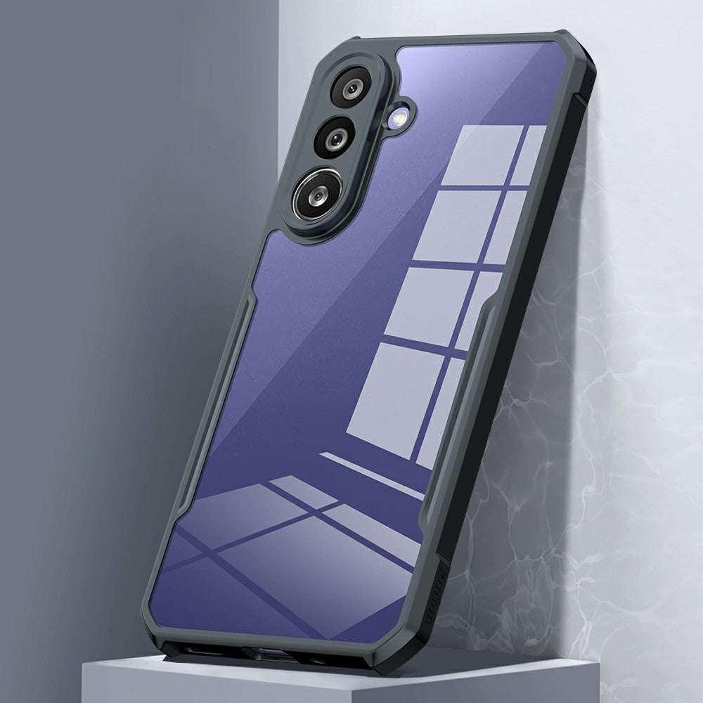XUNDD För Samsung Galaxy F56 5G / M56 5G Skal Stoppsäkert TPU + Akryl Genomskinligt Baksida mobilskal