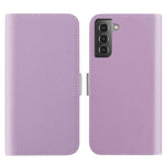 For Samsung Galaxy S23+ Litchi Texture PU Leather Shockproof Case Candy Color Phone Stand Wallet Cover