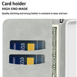 For Samsung Galaxy S23+ Splicing Design PU Leather Glitter Bling Phone Case Foldable Stand Wallet Drop-proof Cover with Hand Strap
