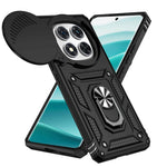 For Xiaomi Redmi Note 14 Pro 4G Case PC + TPU Phone Cover with Lens Protection Kickstand