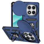 For Xiaomi Redmi Note 14 Pro 4G Case PC + TPU Phone Cover with Lens Protection Kickstand