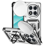 For Xiaomi Redmi Note 14 Pro 4G Case PC + TPU Phone Cover with Lens Protection Kickstand