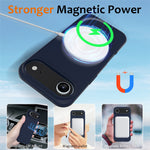 For iPhone Air Case Compatible with MagSafe Anti-Drop Liquid Silicone Phone Cover