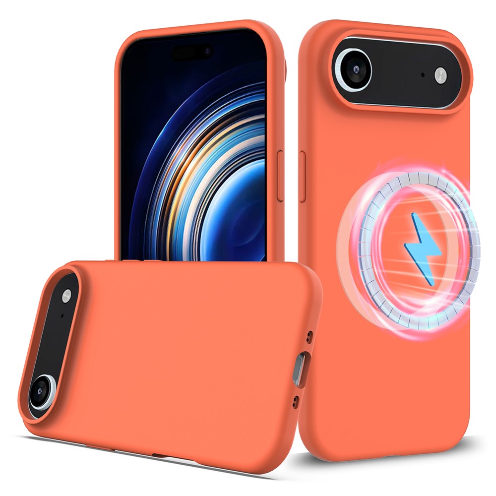 For iPhone Air Case Compatible with MagSafe Anti-Drop Liquid Silicone Phone Cover