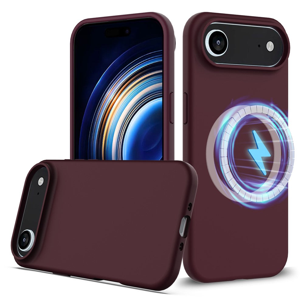 For iPhone Air Case Compatible with MagSafe Anti-Drop Liquid Silicone Phone Cover