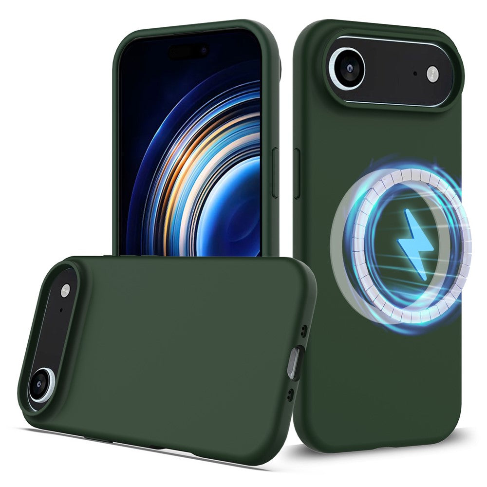 For iPhone Air Case Compatible with MagSafe Anti-Drop Liquid Silicone Phone Cover