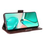 Til Asus Zenfone 12 Ultra 5G Læderetui Magnetisk Lukning Pung Stativ Telefoncover med Crossbody Rem