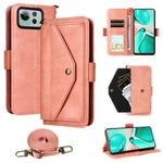 Til Asus Zenfone 12 Ultra 5G Læderetui Magnetisk Lukning Pung Stativ Telefoncover med Crossbody Rem