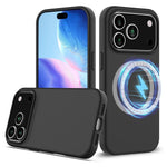 Til iPhone 18 Pro Max / 17 Pro Max cover kompatibel med MagSafe Anti-Drop flydende silikone telefoncover