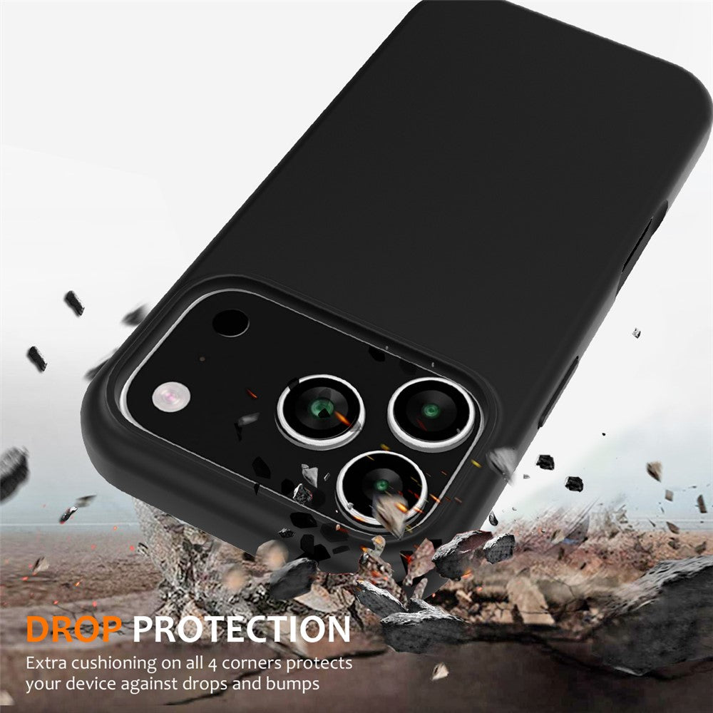 Til iPhone 18 Pro Max / 17 Pro Max cover kompatibel med MagSafe Anti-Drop flydende silikone telefoncover