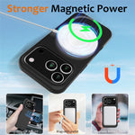 Til iPhone 18 Pro Max / 17 Pro Max cover kompatibel med MagSafe Anti-Drop flydende silikone telefoncover