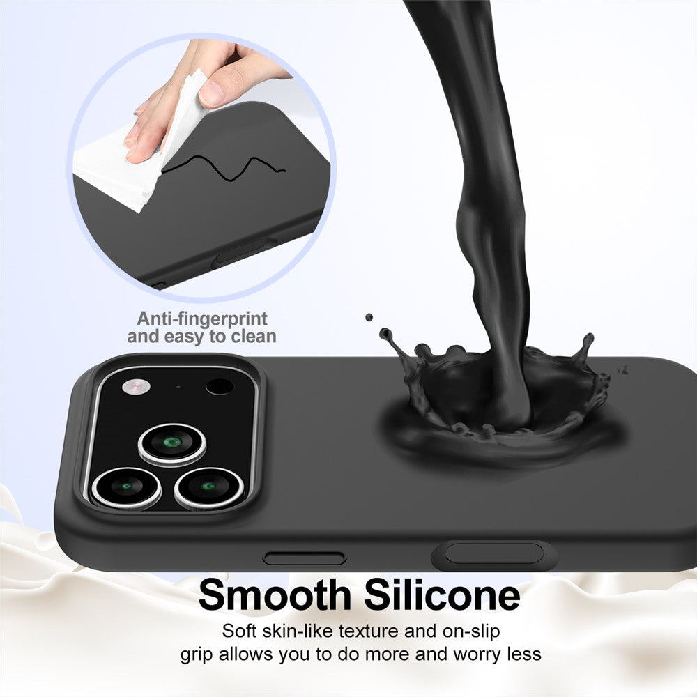 Til iPhone 18 Pro Max / 17 Pro Max cover kompatibel med MagSafe Anti-Drop flydende silikone telefoncover