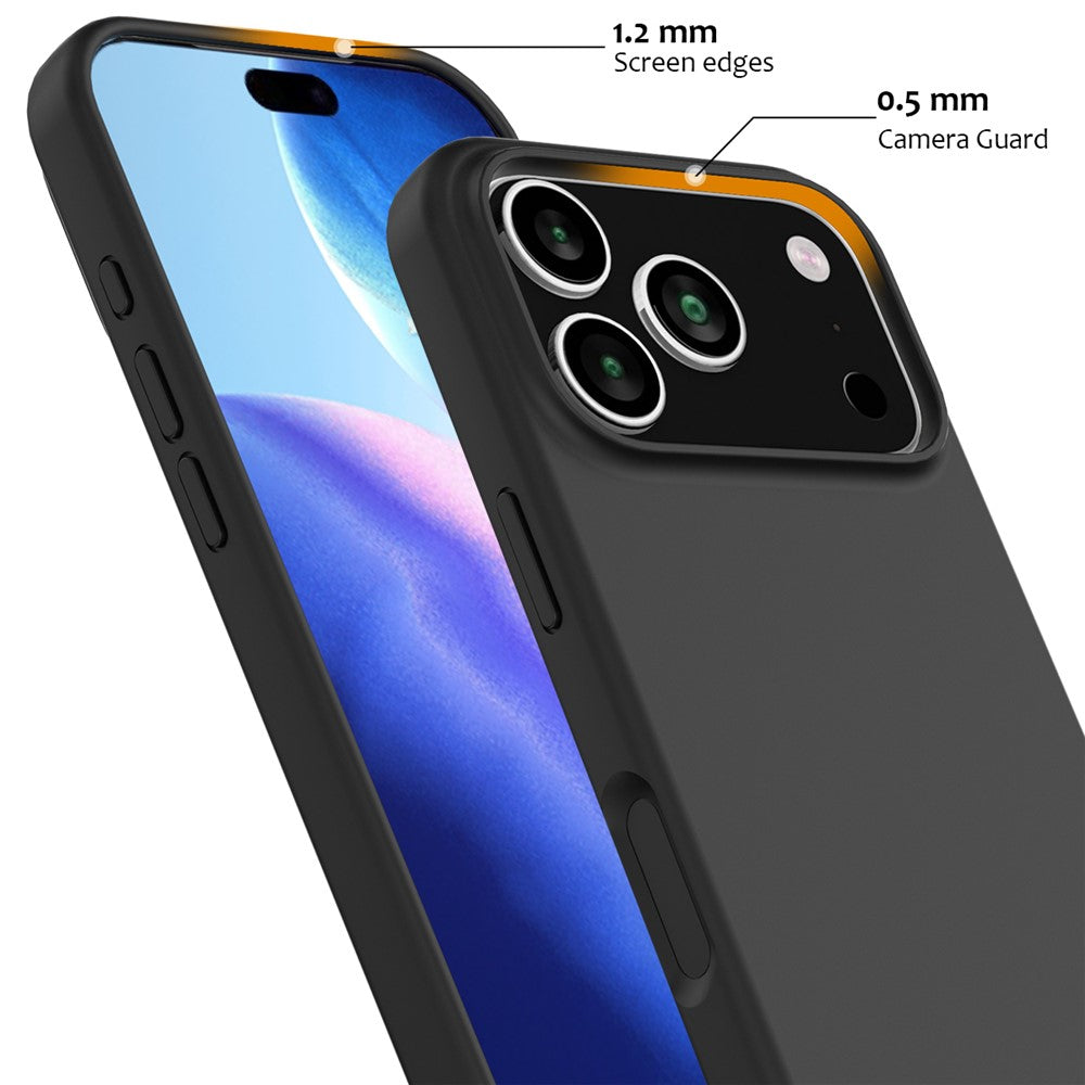 Til iPhone 18 Pro Max / 17 Pro Max cover kompatibel med MagSafe Anti-Drop flydende silikone telefoncover