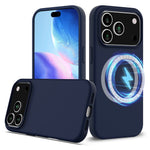 Til iPhone 18 Pro Max / 17 Pro Max cover kompatibel med MagSafe Anti-Drop flydende silikone telefoncover