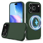 Til iPhone 18 Pro Max / 17 Pro Max cover kompatibel med MagSafe Anti-Drop flydende silikone telefoncover
