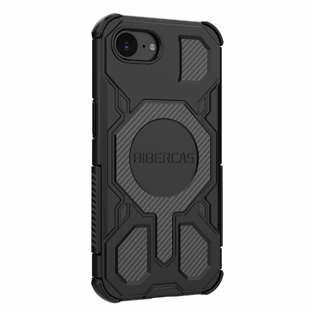 BIBERCAS J-16 Series For iPhone 17e / 16e Case Compatible with MagSafe Anti Drop TPU + PC Phone Cover