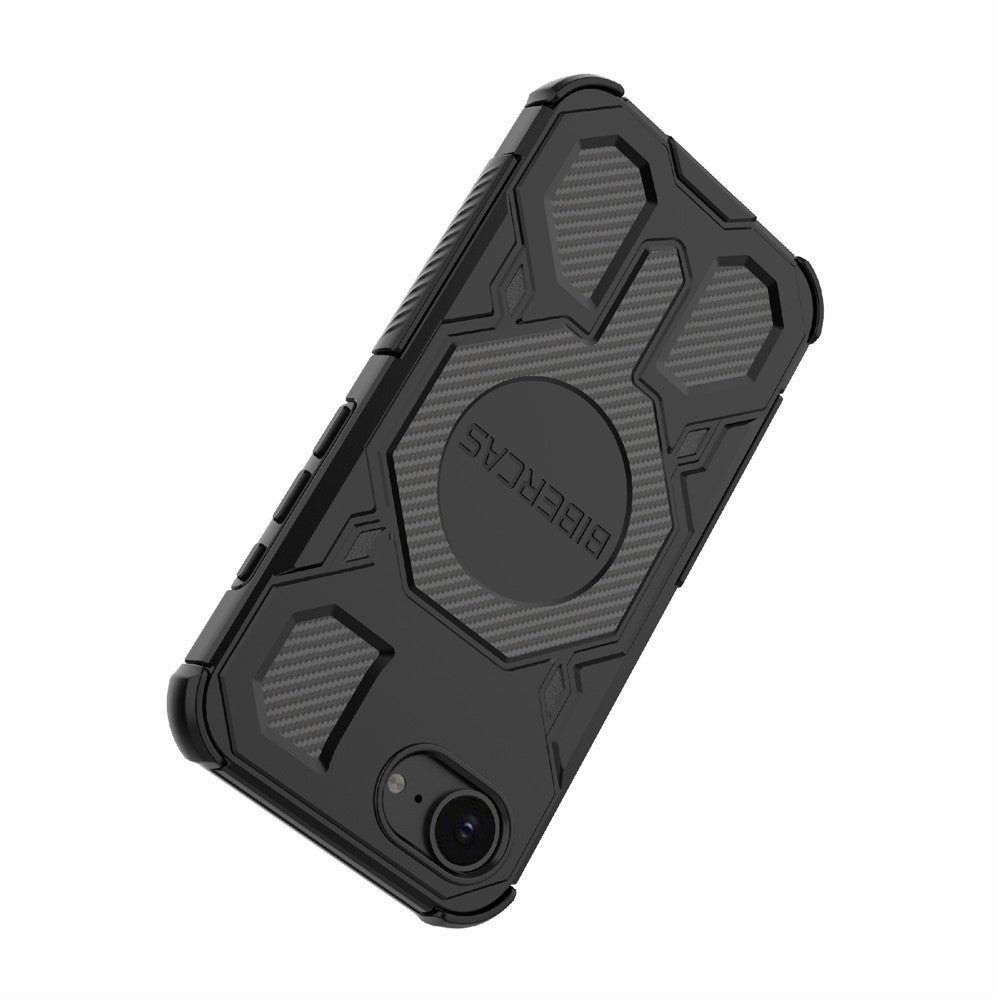 BIBERCAS J-16 Series For iPhone 17e / 16e Case Compatible with MagSafe Anti Drop TPU + PC Phone Cover