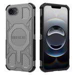 BIBERCAS J-16 Series For iPhone 17e / 16e Case Compatible with MagSafe Anti Drop TPU + PC Phone Cover