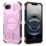 BIBERCAS J-16 Series For iPhone 17e / 16e Case Compatible with MagSafe Anti Drop TPU + PC Phone Cover