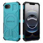 BIBERCAS J-16 Series For iPhone 17e / 16e Case Compatible with MagSafe Anti Drop TPU + PC Phone Cover