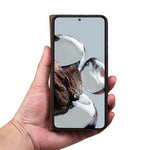 Xiaomi 12T 5G / 12T Pro 5G / Redmi K50 Ultra 5G Vaxaktig Crazy Horse Texture Stand mobilskal PU-läder Plånboksfodral