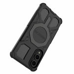BIBERCAS J-16-serie til Samsung Galaxy S25 Edge Magnetisk etui Anti-drop TPU + PC telefoncover